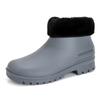 Zapatos de lluvia de Chelsea transfronterizos nuevos para parejas de hombres y mujeres comercio exterior de tubo corto moda exterior para vadear zapatos bajos de goma cubrezapatos