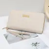 2024 Nuevo Cartera Larga de Lona de Hierro Vintage con un Solo Tirador Bolso de Mano Multicapa Casual para Monedas Bolso Pequeño para Mujer