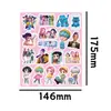 Adesivos K-Pop de Grupo de Caçadoras de Demônios Transfronteiriças, Adesivos de Diário Unissex, Pacote de Adesivos Criativos de Graffiti DIY de Desenho Animado