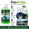 KineShineX Limpador de Vidros Líquido para Limpeza de Para-brisa de Carro - Descontaminação, Remoção de Poeira, Antirreflexo, Limpeza de Janelas