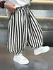 Pantalones de Verano para Niños 2026 Nuevo Estilo Niños Delgados Transpirables Anti-Mosquitos Pantalones Harem Casuales Elegantes para Niños