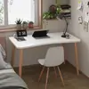 Mesa Pequena Casa Simples para Alugar Mesa Retangular para Computador de Mesa Quarto Mesa de Estudo para Casa Meninas Mesa para Escrever Estudar