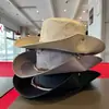 Senderismo Montañismo Protector Solar Sombrero de Pescador Ropa de Trabajo para Hombres y Mujeres Sombrero para Acampar al Aire Libre Montañismo Parasol Sombrero de Vestir Vaquero Occidental