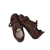 2026 Zapatos Deportivos de Bloques de Color para Otoño Zapatos de Entrenamiento Alemanes Aumentadores de Altura Suela Suave Gamuza Modelo Nuevo para Mujer con Cordones Zapatos de Tabla Retro