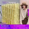 Jacquard bolha plissada poá Jacquard flor cortada bolinha de pelo pequena tecido bolha plissada tramado tecido para vestido camisa feminina