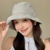 Novo Chapéu Equestre Preto Plissado Japonês Retro da Moda para Mulheres, Versátil para Primavera, Outono e Verão, Faz o Rosto Parecer Menor, Boina Chapéu Bico de Pato
