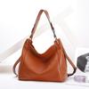2026 Bolso Materno de Cuero de Vaca de Primera Capa Bolso Tote Bolso Cruzado de Hombro Único Bolso de Cuero Genuino Europeo y Americano Bolso de Hombro Cruzado Único para Mujer