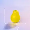 Simulación de paisaje en miniatura, bolsa sorpresa de frutas que brillan en la oscuridad, accesorios de decoración DIY con pegamento de crema temática de alimentos, figuras de resina para escritorio