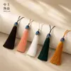 Pingente Pequeno com Borla em Cloisonné Ornamento de Garrafa Acessório Pingente para Sachê Estilo Vintage Retro Borla Estilo Chinês Borla