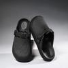 Pantuflas Toe-Toe para Hombre en Verano, Sandalias Casuales de Playa Antideslizantes de Suela Gruesa sin Tacón, Media Copa Perezosa
