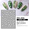 Redanco nuevas explosiones de red social 3D pegatinas para decoración de uñas DIY con calcomanías para uñas adhesivas al por mayor DH-056