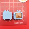 Juguete de Comida de Dibujos Animados TV Papas Fritas Pan Kabi Bala Accesorios de Resina Diy Tocado Pasador Funda para Teléfono Móvil Pegatina para Refrigerador