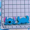Accesorios de resina con diseño de animal de dibujos animados brillante, puntada, bailando, aplaudiendo, para cuerda de pelo, pasador, funda de teléfono, parche