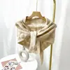 Cachecol triângulo de outono e inverno, xale de lã tricotado, cachecol externo feminino, cachecol, cachecol, versátil, dois xales vazados, capa