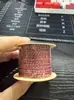 Hilo de oro hilo de algodón retorcido a mano cuerda enrollada cuerda cuentas estrella luna bodhi texto cuerda de juego hilo de borla DIY hecho a mano