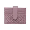 Nova Bolsa de Cartões Estilo Feminino Pequena e Simples Personalidade Diária Estilo Amado Mini Exquisite High-end Multi-Slots para Cartões Carteira de Mão