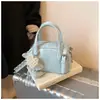 Bolsa de Boliche Portátil Estilo Coreano Transfronteiriça para Mulheres Tendência 2025 Nova Moda Versátil Bolsa de Ombro Transversal de Alta Qualidade