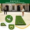 Venta directa de fábrica: Tapete multifuncional para golpear, diseño 2 en 1 para práctica de swing y putting, alta elasticidad, antideslizante, y disponible en un solo color