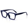 GLAZZY Cross-border Europeu e Americano Retro Transparente Square Sunglasses Champagne Glasses Fotografando Small Frame Glasses Internet Popular Street Fotografando Óculos de Sol