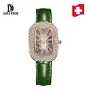 Relógio Feminino Daiyan Boutique Qualidade Ovo de Pombo, Luxo Leve Versátil Elegante Exquisito Fresco e Simples