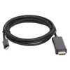 Cable Tipo-C a HDTV 1.8m HD Cable de Pantalla Idéntica Cable de Proyección de Pantalla de Portátil 4K Cable Adaptador Tipo-C HDTV