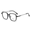 Montura de gafas M2996 de alta gama TR para cara grande de mujer, montura de gafas de color liso, grado pequeño ajustable, anti luz azul, montura de gafas de red social