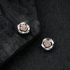 Pendientes de Clip Brillantes Mobius para Hombre de Alta Gama Combinables a la Moda con Diseño Personalizado Pendientes para Mujer de Piedra de Absorción de Hierro de Absorción Magnética Joyería Moderna