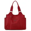 Bolsa de Mão Fashion em Tecido de Nylon Estilo Coreano 2024 Primavera Nova Versátil Ins Ombro Transversal Bolsa Tote Casual