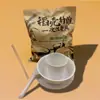 Resistente a altas temperaturas, para uso doméstico, banquetes, casamentos, talheres de casca de arroz, conjunto de talheres descartáveis, conjunto de tigela e pauzinhos descartáveis de quatro peças