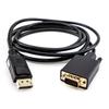 Cable Dp a Vga 1.8m Cable Adaptador Displayport a Vga Cable Adaptador de Pantalla Hd para Computadora Tv