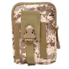 Riñonera Táctica de Camuflaje Impermeable Deportiva Multifuncional Riñonera Táctica para Exterior Correr Móvil Deportiva