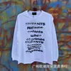 25Fw American Erd Melancólico Rico Segunda Generación Holgado Casual Versátil Diseño de Nicho Otoño e Invierno Camiseta Base Camiseta