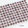Pedras de Strass para Unhas Dongzhou 6mm Octogonais Corte Millennium Rose Fundo Pontiagudo Strass Acessórios para Brincos DIY Strass Super Brilhantes K9 com Fundo Pontiagudo