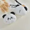 Conejo de Peluche de Dibujos Animados, Cerdo, Panda Broche Llavero Colgante DIY Chirriante Accesorios para Ropa Bufanda
