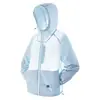 Nuevo producto de verano: Chaqueta de seda helada con tacto fresco, protección solar, marca de moda, protección UV, con capucha, ligera, transpirable, prenda exterior para hombres y mujeres, adecuada para pescar al aire libre