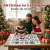 Tapete de silicona para garabatear de Navidad transfronterizo, tapete de dibujo lavable y reescribible, tapete de pintura de silicona de dibujos animados, OEM personalizado
