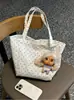 Bolso de hombro para mujer estilo coreano, fresco y simple, adecuado para estudiantes, versión coreana, bolso de lona casual, versátil, gran capacidad, bolso tote de lunares