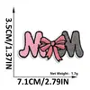 Nuevos Parches de Tela Bordados con Frases en Inglés Personalizadas con Adhesivo Termofusible, Parches Decorativos Lindos de Perro mm, Parches en Stock