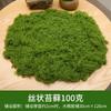 Musgo de simulación paisajismo bonsái pavimentación césped decoración de planta verde musgo falso sedoso bricolaje césped de musgo artificial