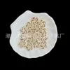 Corona de Línea Estampada en Oro Transparente Estrella de Cinco Puntas Accesorios de Joyería Hechos a Mano para Bricolaje Suministro de Tendencia para Transmisiones en Vivo de Tiktok Disponible Ahora