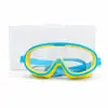 Gafas de natación para niños, alta definición, impermeables, antivaho, profesionales, armazón grande y pequeño para niños y niñas, equipo de protección para buceo