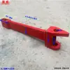 Biela de Conexión de Avión Remolcado Engrosada Cuerpo de Remolque Barra de Arrastre Componente del Marco Pasador Grande Accesorios para Motocultor 186F