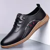 Nuevos Mocasines Casuales Transpirables para Hombre Otoño 2026 Zapatos de Lona Slip-on de Suela Suave para Hombre Zapatos Versátiles de Cuero