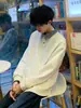 Sudadera Casual Unisex de Dos Piezas Falsas 2026 Primavera Otoño Cuadros Blanco y Negro Solapa Sudadera Hombro Caído Versátil