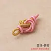 Hilo Dorado Nudo de Mandala Accesorios Hechos a Mano Pulsera Trenzada DIY Colgante de Mano Joyería Cuerda Decorativa Nudo Bobina Venta al por Mayor