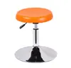 Taburete de plástico engrosado con altura ajustable y función giratoria, taburete redondo para escuela y laboratorio, taburete para estudiantes con ruedas, silla de bar de patas altas