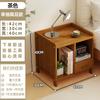 Mesita de noche moderna simple de madera original color crema estilo pequeño gabinete de almacenamiento de mesita de noche almacenamiento para dormitorio del hogar
