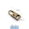 Cabeça de zíper destacável sem ferramentas Bolsa Bolsa Casaco Roupas Sapatos Botas Zíper de metal Pingente Pull