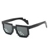 Novos Óculos de Sol Quadrados Florais Xadrez Retrô Aliexpress Amazon Transfronteiriços Mais Vendidos para Homens e Mulheres Espelhos Decorativos