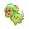 Novo Balão de Folha Grande de Desenho Animado Duoyang com Clipe, Balão Infantil de Clipe de Desenho Animado para Barracas de Rua